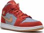 Jordan Kids Jordan 1 Mid sneakers Rood - Thumbnail 1