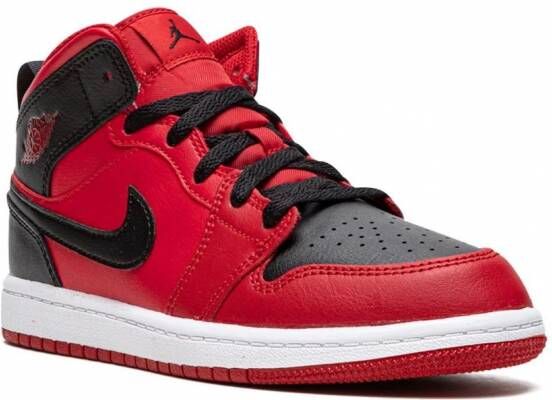 Jordan Kids Jordan 1 Mid sneakers Rood