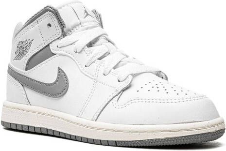 Jordan Kids Jordan 1 Mid sneakers Wit