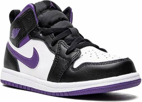 Jordan Kids Jordan 1 Mid sneakers Zwart