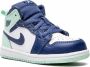 Jordan Kids Jordan 1 mid-top sneakers Wit - Thumbnail 1