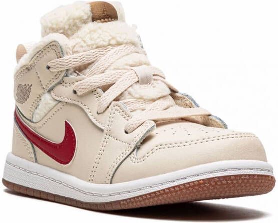 Jordan Kids Jordan 1 MID UTL sneakers Beige