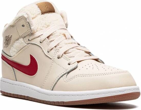 Jordan Kids Jordan 1 MID UTL sneakers Beige