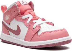 Jordan Kids "Jordan 1 Mid Valentine's Day 2023 sneakers" Roze