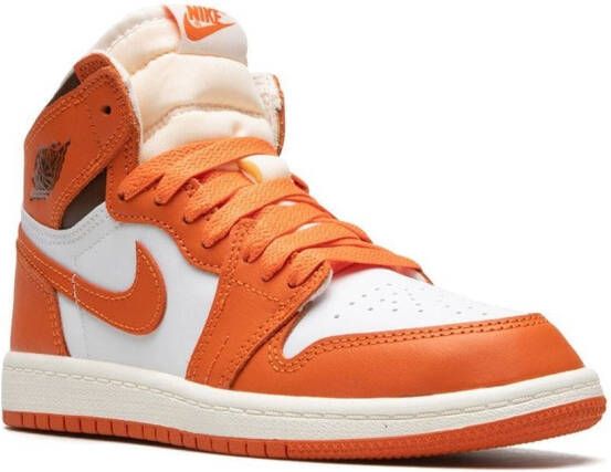 Jordan Kids Jordan 1 Retro High OG sneakers Oranje