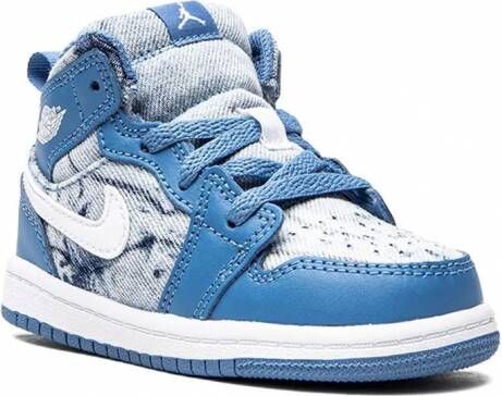 Jordan Kids Jordan 1 TD sneakers Blauw