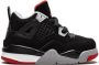 Jordan Kids Jordan 4 Retro sneakers Zwart - Thumbnail 1