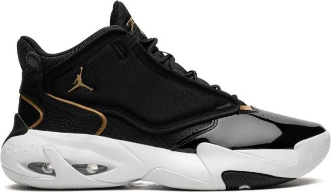 Jordan "Max Aura 4 Metallic Gold sneakers" Zwart