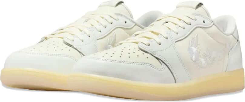 Nike Air Jordan 1 Low OG sneakers met geborduurde bloe Wit - Foto 7
