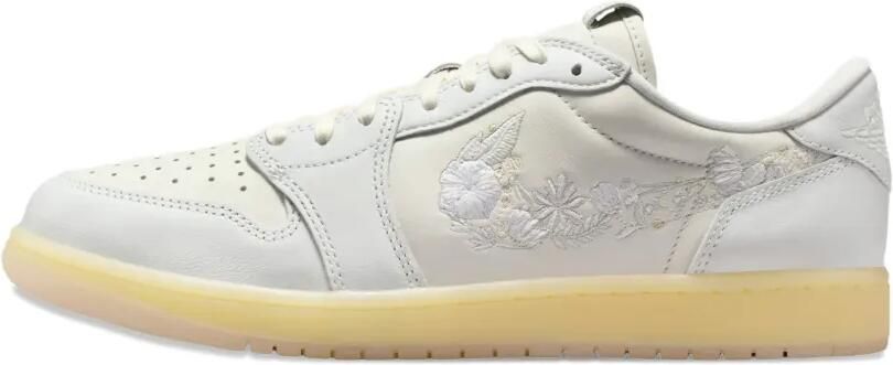 Nike Air Jordan 1 Low OG sneakers met geborduurde bloe Wit - Foto 8