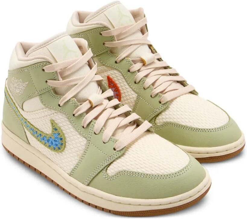 Nike Air Jordan 1 Mid SE sneakers Groen - Foto 3