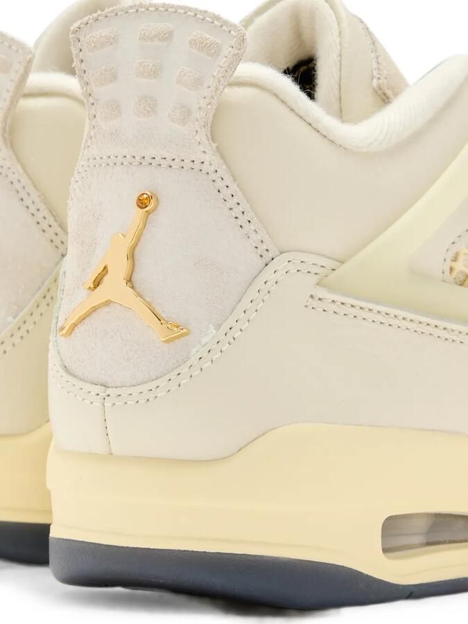 Nike Air Jordan 4 Retro 'Birds of Paradise' sneakers met vlakken Beige - Foto 5