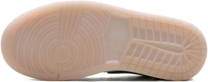 Nike Jordan 1 Low "White White Light Soft Pink Ironstone" sneakers Wit
