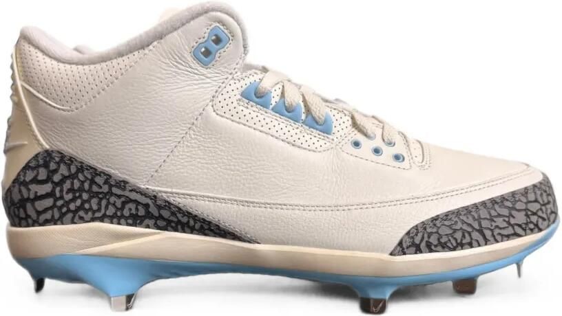 Nike Jordan 3 Retro sneakers met olifantprint Beige