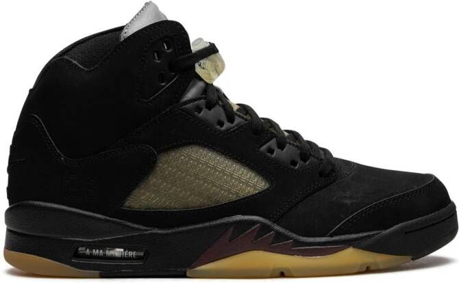 Jordan "x A Ma Maniére Air 5 Black sneakers" Zwart
