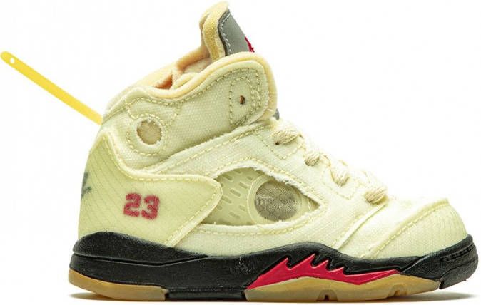 Jordan Kids x Off-White Air Jordan 5 sneakers Beige