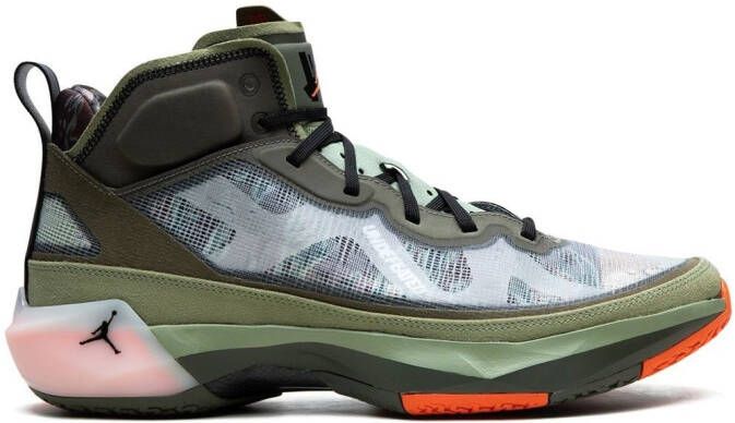 Jordan x Undefeated Air 37 sneakers Groen