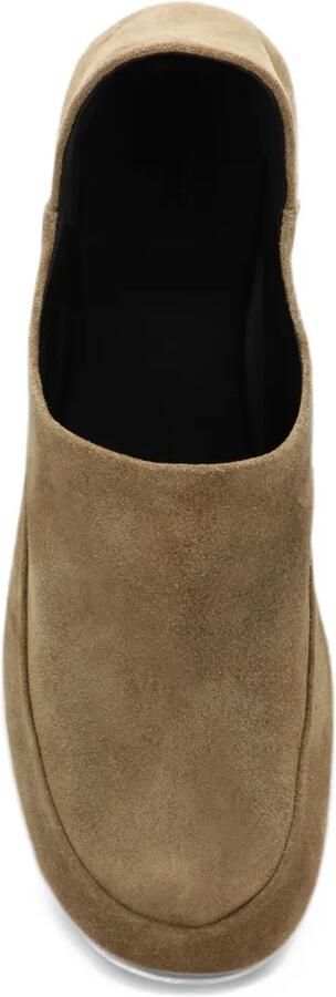 Jude suede slip-on sandals Beige