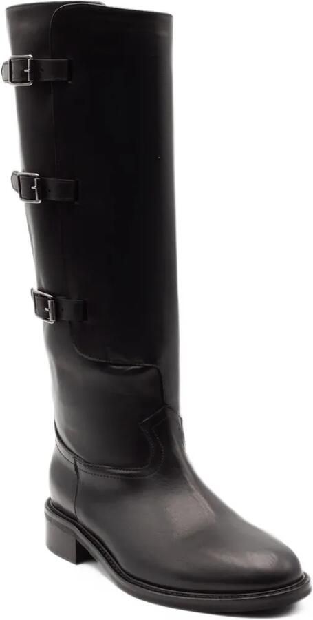 Julie Dee buckle-strap biker boots Zwart - Foto 5