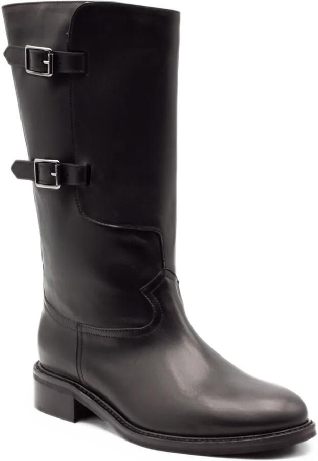 Julie Dee buckle-strap biker boots Zwart - Foto 3
