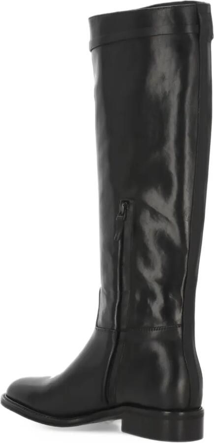 Julie Dee buckle-strap leather boots Zwart - Foto 3