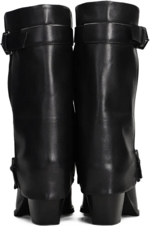 Julie Dee buckled foldover-top boots Zwart - Foto 5