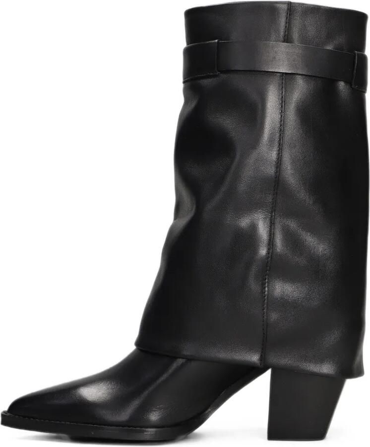 Julie Dee buckled foldover-top boots Zwart - Foto 3