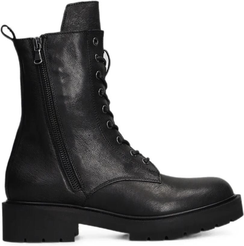 Julie Dee Combat boots Zwart
