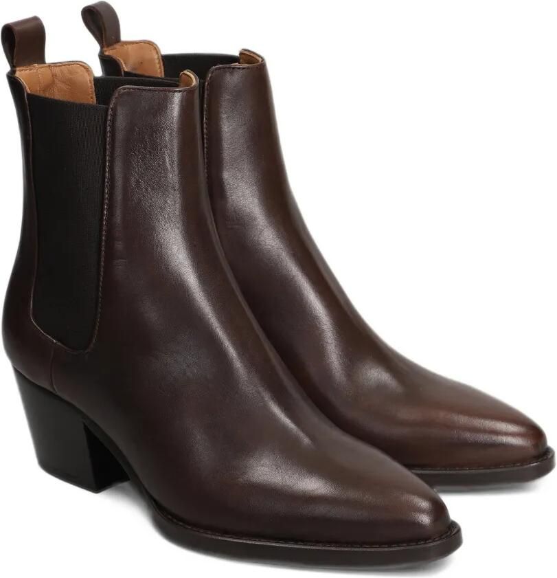 Julie Dee elasticated-panel chelsea ankle boots Bruin - Foto 2