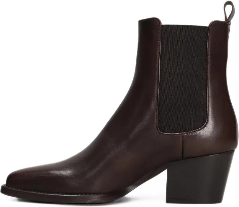 Julie Dee elasticated-panel chelsea ankle boots Bruin - Foto 5