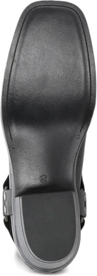 Julie Dee harness-detail leather boots Zwart - Foto 5