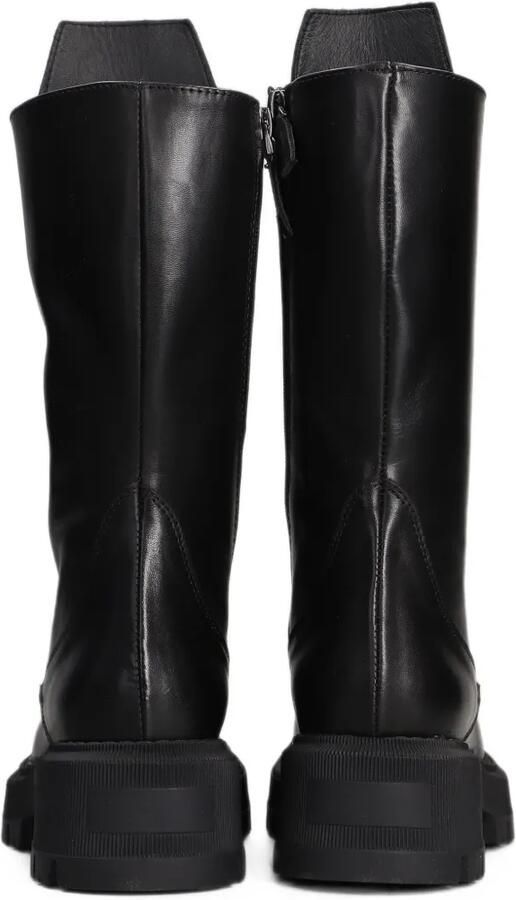Julie Dee lace-up lug-sole boots Zwart - Foto 5