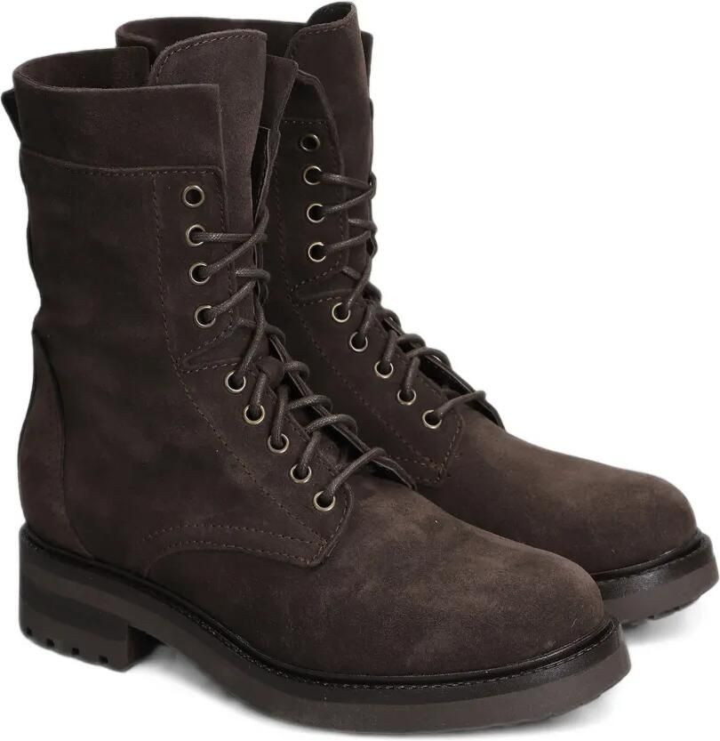 Julie Dee lace-up suede boots Bruin - Foto 2
