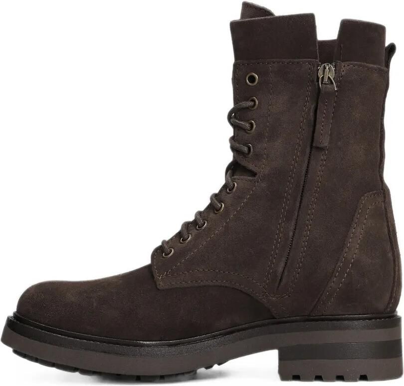 Julie Dee lace-up suede boots Bruin - Foto 3