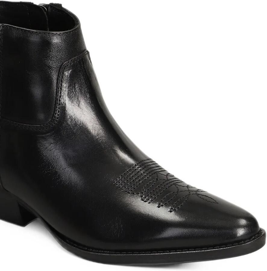 Julie Dee leather ankle boots Zwart - Foto 2