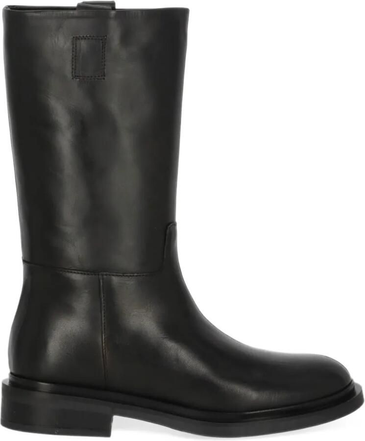 Julie Dee leather boots Zwart