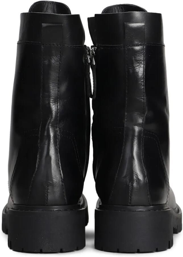 Julie Dee Leren combat boots Zwart - Foto 5