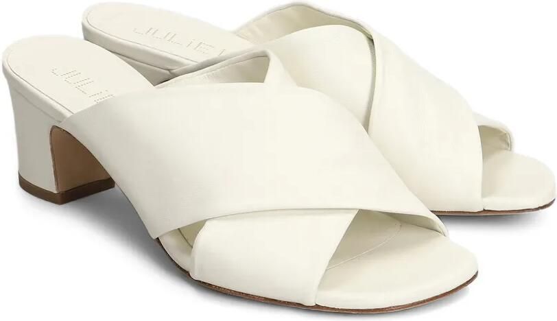 Julie Dee Leren muiltjes Beige - Foto 3