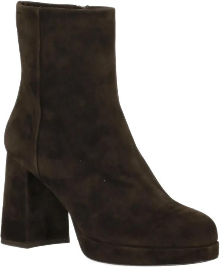 Julie Dee platform block-heel ankle boots Bruin