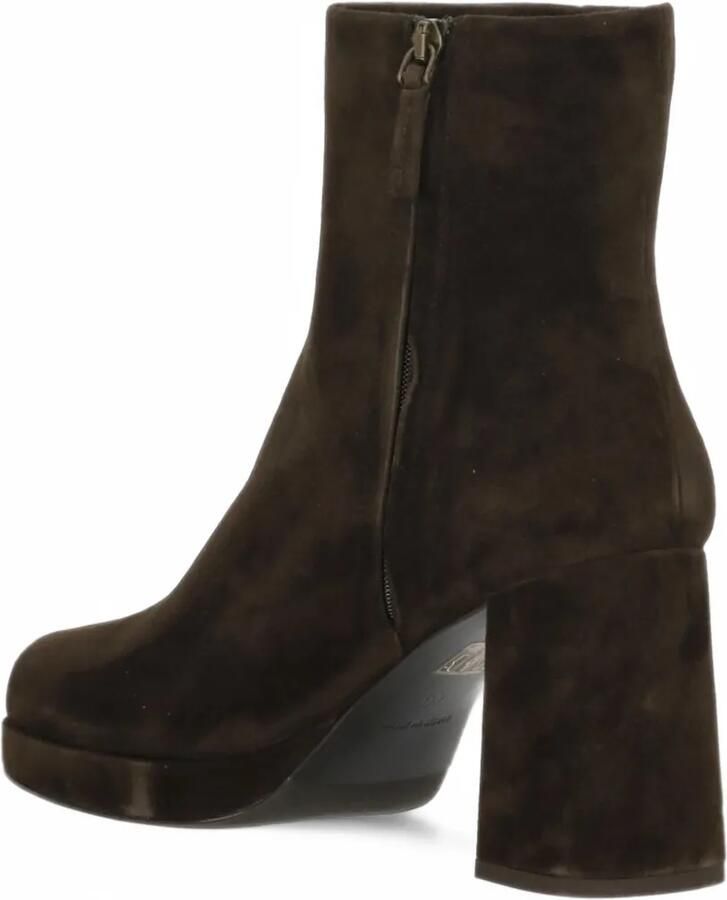 Julie Dee platform block-heel ankle boots Bruin - Foto 2