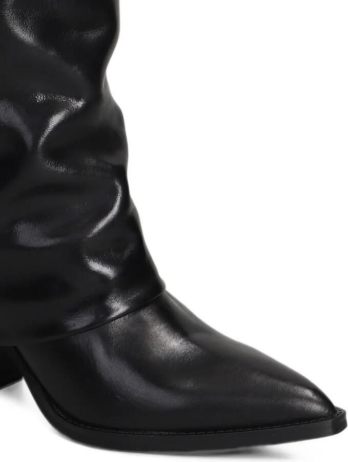 Julie Dee pointed-toe gaiter boots Zwart - Foto 2