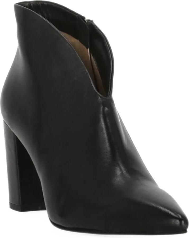 Julie Dee pointed-toe side-zip ankle boots Zwart - Foto 3