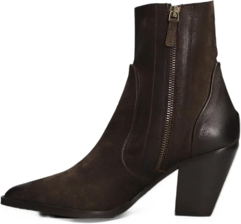 Julie Dee pointed-toe side-zip boots Bruin - Foto 3