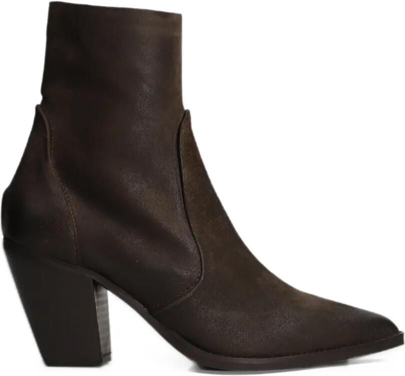 Julie Dee pointed-toe side-zip boots Bruin - Foto 2