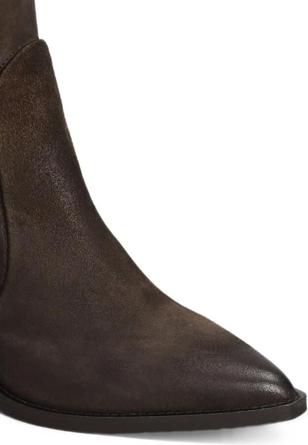 Julie Dee pointed-toe side-zip boots Bruin - Foto 4
