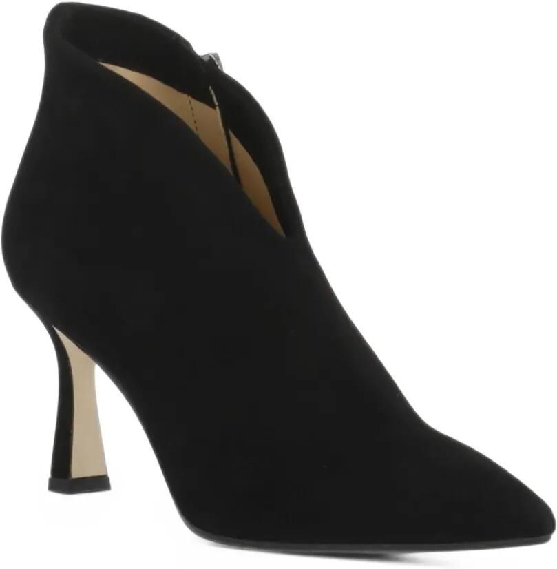 Julie Dee pointed-toe suede ankle boots Zwart - Foto 2