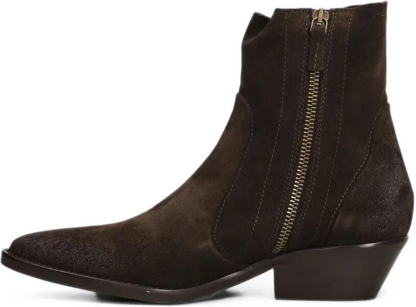 Julie Dee pointed-toe suede boots Bruin - Foto 5