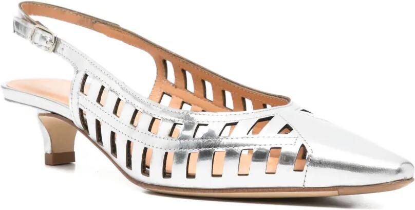 Julie Dee Pumps met uitgesneden details Zilver - Foto 2