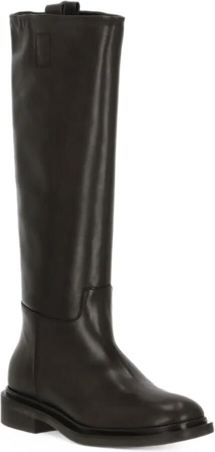 Julie Dee round-toe leather boots Bruin - Foto 3
