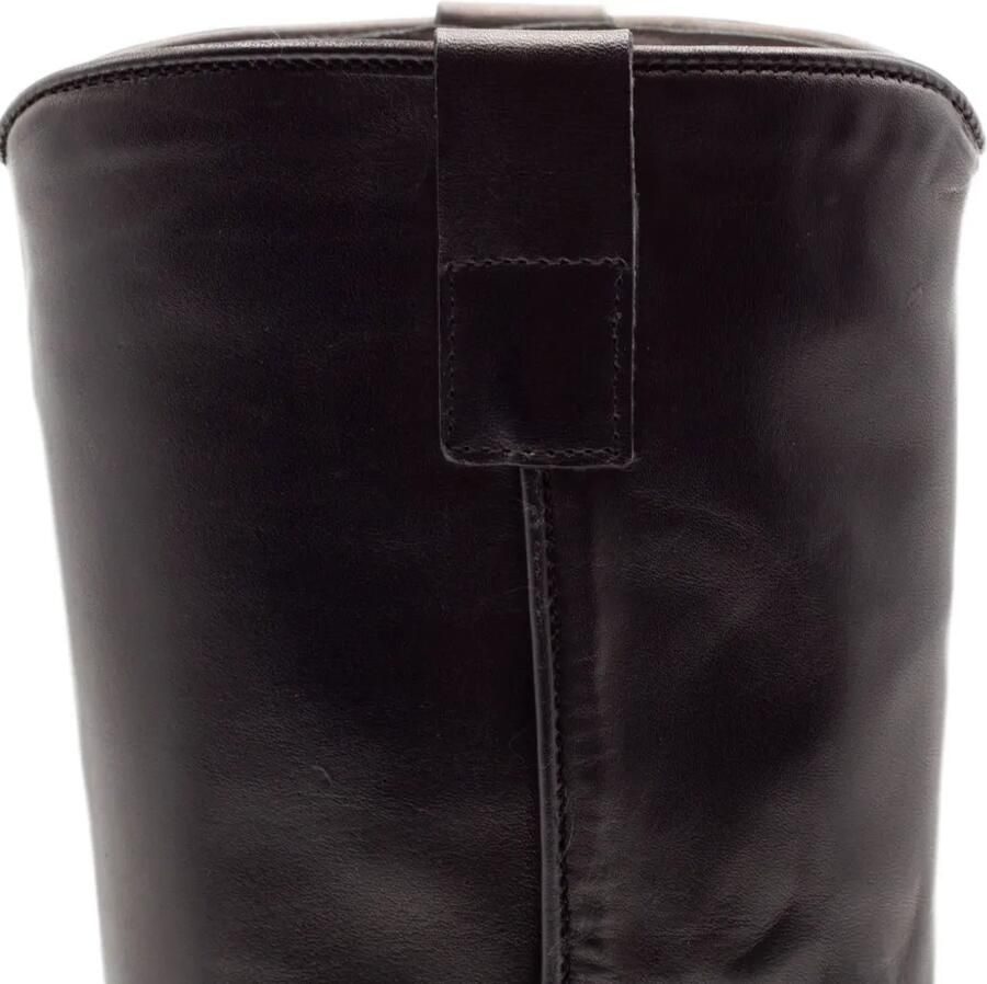Julie Dee side-lace Texan-style boots Zwart - Foto 2
